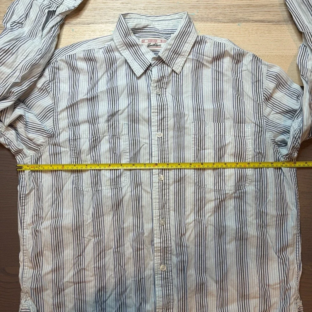 Levi Strauss‎ Signature Shirt Men L (42/44) Western Striped
